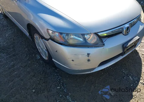 2007 Honda Civic Hybrid z USA, uszkodzony, nr VIN JHMFA36287S008961